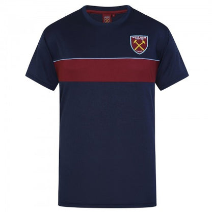 Front - West Ham United FC Mens Polyester T-Shirt