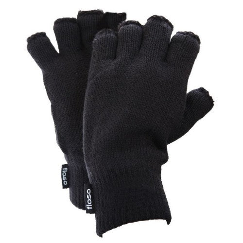 Mens Thinsulate Gloves Fingerless Winter Gloves Universal Textiles