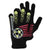 Front - Boys Black Winter Magic Gloves With Rubber Print