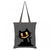 Front - Grindstore Pumpkin Kitten Tote Bag