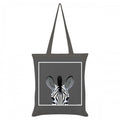 Front - Inquisitive Creatures Zebra Tote Bag