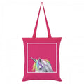 Front - Inquisitive Creatures Rainbow Unicorn Tote Bag