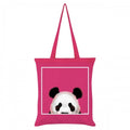 Front - Inquisitive Creatures Panda Tote Bag
