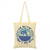 Front - Grindstore Plastic Ain´t My Bag Cream Tote Bag