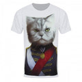 Front - Grindstore Mens Admiral Whiskers Sub T-Shirt