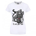 Front - Grindstore Womens/Ladies Smelly Cat T-Shirt