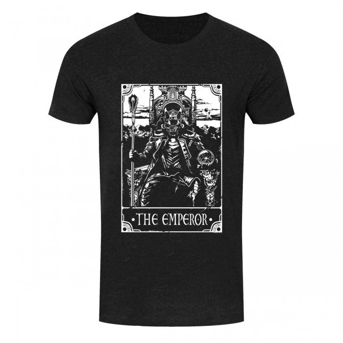 Front - Deadly Tarot Mens The Emperor T Shirt