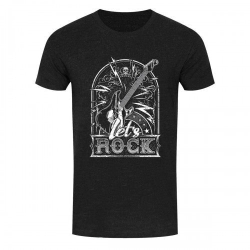 Front - Grindstore Mens Lets Rock Mens T-Shirt