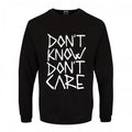 Front - Grindstore Mens Don`t Know Don`t Care Sweater