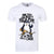 Front - Psycho Penguin Mens High Five T-Shirt