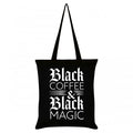 Front - Grindstore Black Coffee & Black Magic Tote Bag