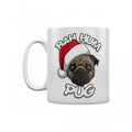 Front - Grindstore Bah Hum Pug Christmas Mug