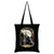 Front - Deadly Tarot Obsidian The Moon Tote Bag