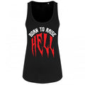 Front - Grindstore Ladies/Womens Born To Raise Hell Floaty Tank