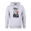 Front - Psycho Penguin Mens Not A Morning Person Hoodie