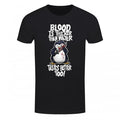 Front - Psycho Penguin Mens Blood Is Thicker Than Water T-Shirt