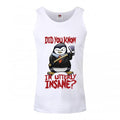 Front - Psycho Penguin Mens Im Utterly Insane Vest Top