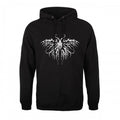 Front - Unorthodox Collective Mens Skeletal Butterfly Hoodie