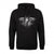Front - Unorthodox Collective Mens Skeletal Butterfly Hoodie