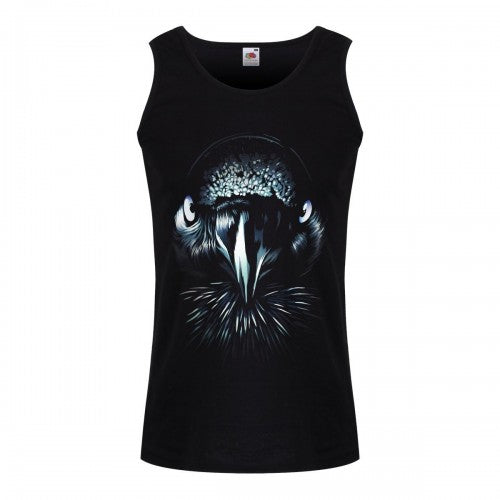 Front - Unorthodox Collective Mens Raven Vest Top