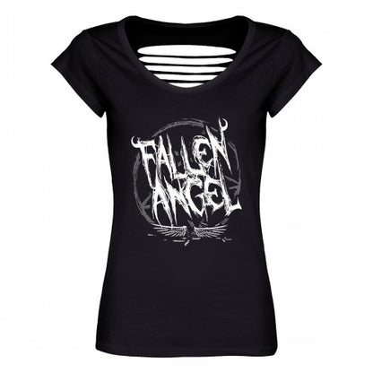 Front - Grindstore Womens/Ladies Fallen Angel T-Shirt