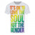 Front - Grindstore Mens Love The Soul Not The Gender Sublimation T-Shirt