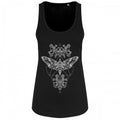Front - Grindstore Ladies/Womens Death Head Moth Floaty Tank