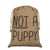 Front - Grindstore Not A Puppy Hessian Christmas Santa Sack