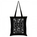 Front - Deadly Tarot Wheel Of Fortune Tote Bag