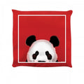 Front - Inquisitive Creatures Panda Filled Cushion