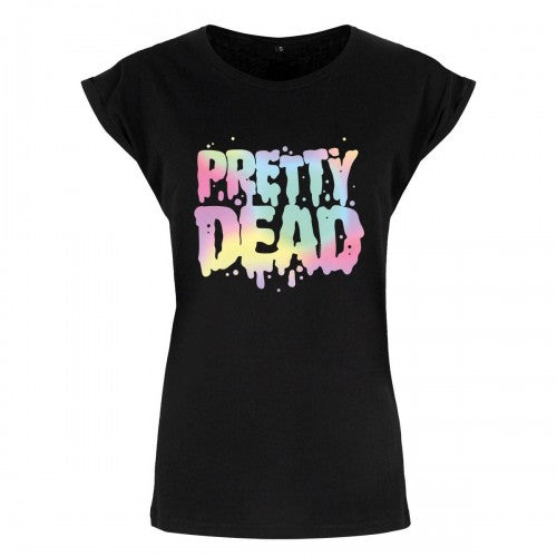 Front - Grindstore Womens/Ladies Pretty Dead Pastel Goth T-Shirt