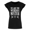 Front - Grindstore Womens/Ladies We Are the Weirdos T-Shirt