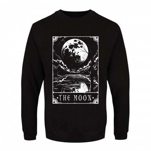 Front - Deadly Tarot Mens The Moon Sweatshirt