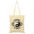 Front - Grindstore Good Vibes Cream Tote Bag
