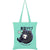 Front - Kawaii Coven Black Cat Club Tote Bag