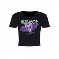 Front - Kawaii Coven Womens/Ladies Welcome To Hell Crop Top