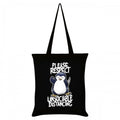 Front - Psycho Penguin Please Respect Unsociable Distancing Tote Bag