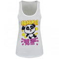 Front - Handa Panda Ladies/Womens You Can Do It Floaty Tank