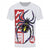 Front - Unorthodox Collective Mens Spider Skull Tattoo T-Shirt