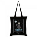 Front - Spooky Cat The Moon Tarot Tote Bag
