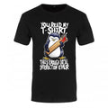 Front - Psycho Penguin Mens You Read My T-Shirt That´s Enough T-Shirt