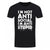 Front - Grindstore Mens I´m Not Anti-Social I´m Anti-Stupid T-Shirt
