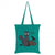 Front - Spooky Cat Talking To Familiars Tote Bag