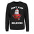 Front - Pop Factory Womens/Ladies Don´t Stop Believing Christmas Jumper