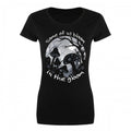 Front - Grindstore Womens/Ladies Some Of Us Bloom In The Gloom T-Shirt