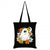Front - Grindstore Floral Ghost Tote Bag