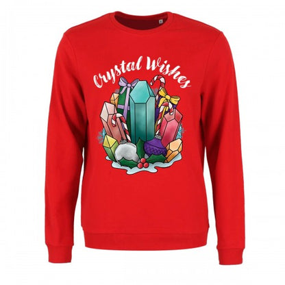 Front - Grindstore Womens/Ladies Crystal Wishes Christmas Jumper