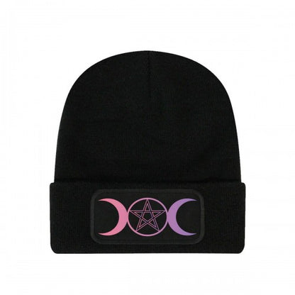 Front - Grindstore Triple Moon Beanie