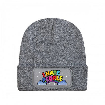 Front - Grindstore I Hate People Beanie