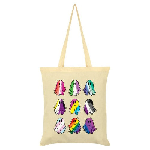 Front - Grindstore Pride Ghosts Tote Bag